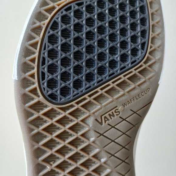 Vans Men's Wayvee Suede Mesh Sneaker in Nice Marshmallow / White - Picture 14 of 14